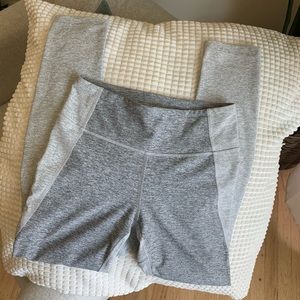 Outdoor Voices two tone warmup legging